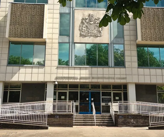 A magistrate's court in the sunshine